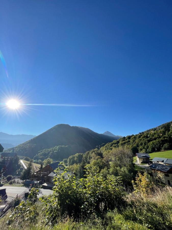 Appartement Plein Sud Cosy 6 Personnes Tres Bien Equipe ,Vue Splendide, Terrasse, Spacieux,Bien Situe, Randonnees,Ski Saint-Sorlin-dʼArves Exterior foto