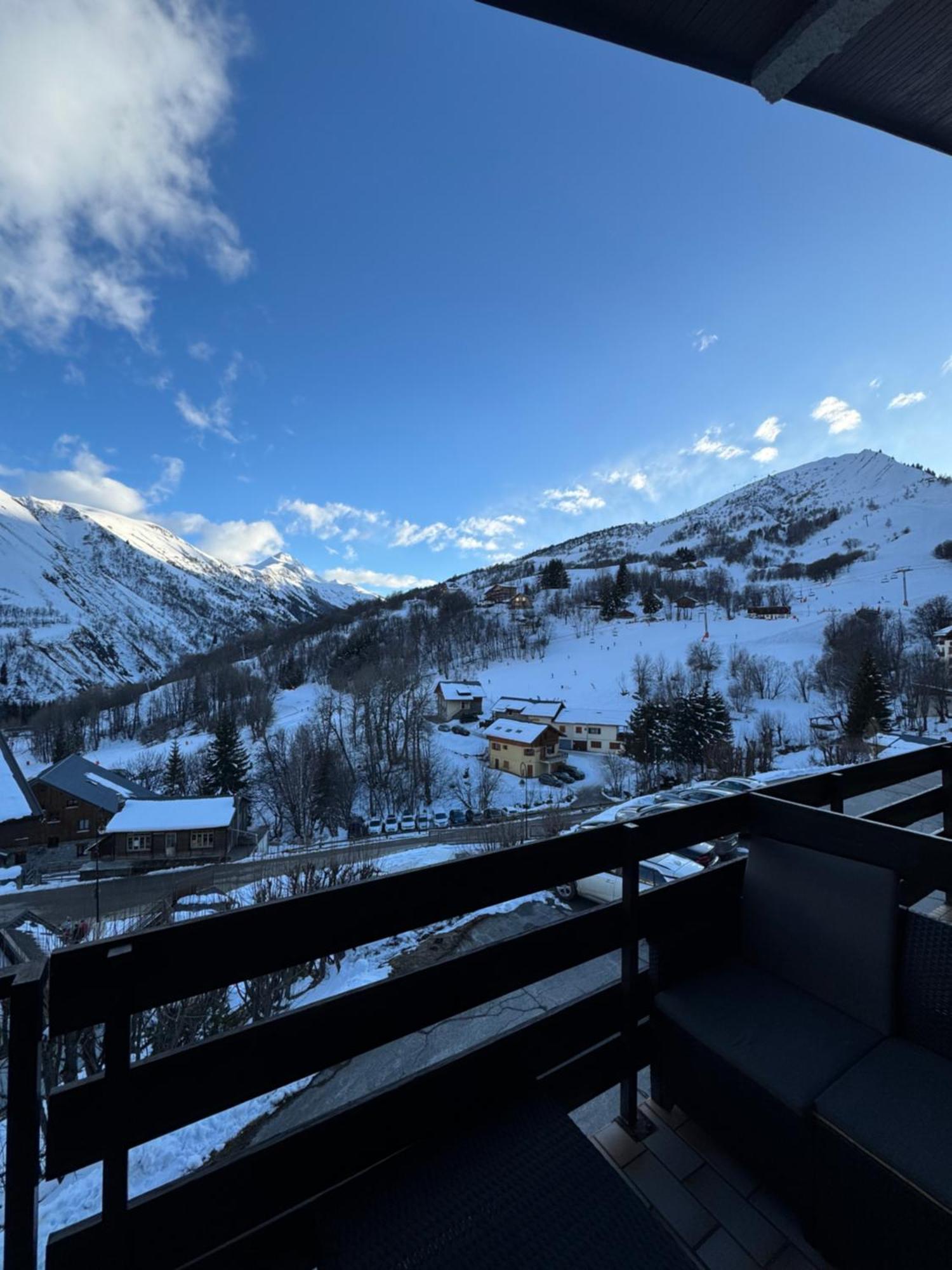 Appartement Plein Sud Cosy 6 Personnes Tres Bien Equipe ,Vue Splendide, Terrasse, Spacieux,Bien Situe, Randonnees,Ski Saint-Sorlin-dʼArves Exterior foto